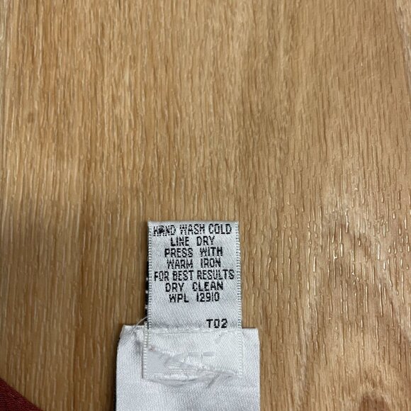 JACQUE & KOKO TANK TOP TEXTURED SIDE SLIT STRETCH SIZE18/20 BURGUNDY MINIMALIST - Picture 5 of 8